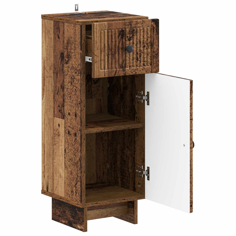 Bathroom Cabinet, Old Wood