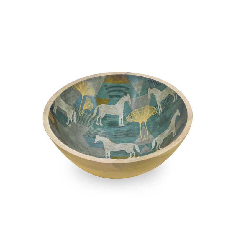 Foundry Select Aurhyn Wood Salad Bowl
