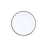 Crow Canyon Enamelware Vintage Flat Salad Plates