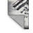 Machine Washable Space Gray Area Rug-1835806056