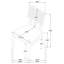 Ensemble de 2 chaises d'appoint Kimpton