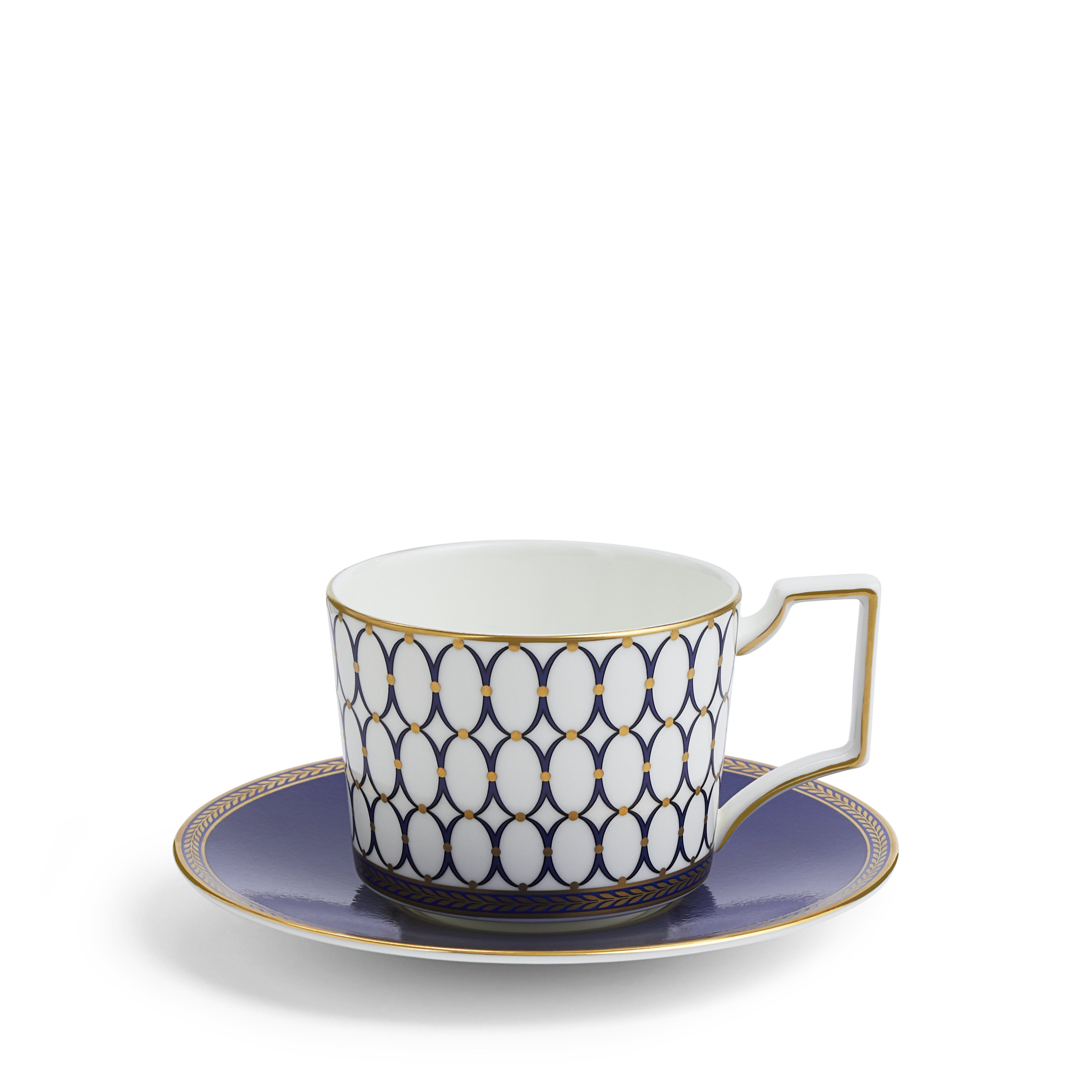 Wedgwood ARRIS Accent Espresso Cup and Saucer (Set of 4)