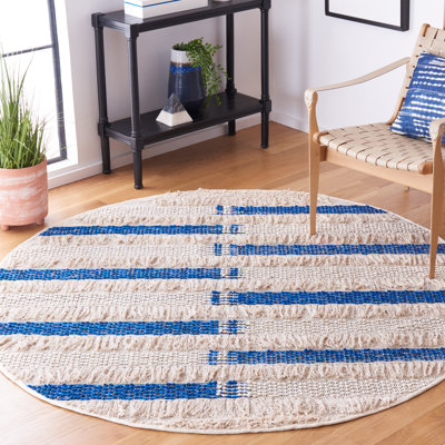 Stanwick Hand Woven Cotton Striped Rug