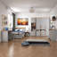 Surfinio Wardrobe with Open Shelving in Grey and Catania Oak, 158 cm