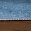 Tapis luxueux lavable à la machine, 4,9 x 7,5 pieds, 100% polyester, 1850 g / m², hauteur des poils: 0,2 pouce | Envers écologique en polyester recyclé | Parfait pour le salon et la chambre à coucher, conception douce et durable-1572348818