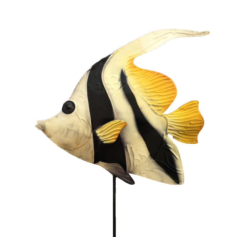 Piquet de jardin avec poisson-ange Lubbock