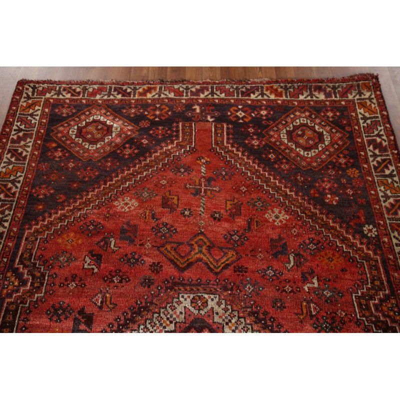 Vegetable Dye Traditional Area Rug 5x8
