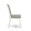 Ensemble de salle à manger 5 pièces comprenant une table de salle à manger rectangulaire avec rallonge papillon et 4 chaises rembourrées en lin Shitake, blanc lin-658235870-658235868-658235872