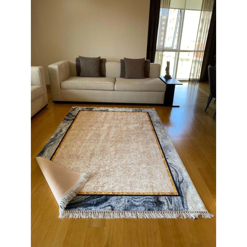 Tapis Lao avec envers antidérapant, Tapis de couloir 2 pi 7 po x 11 pi 6 po