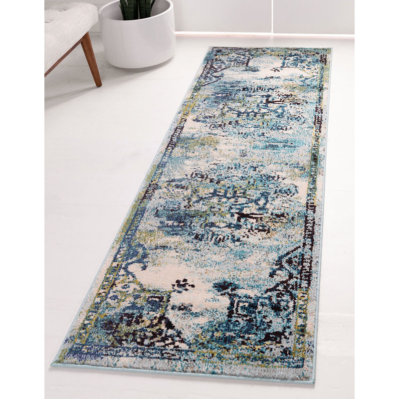 Tapis traditionnel Traditional Dauphine, Tapis de couloir 2 pi 7 po x 10 pi