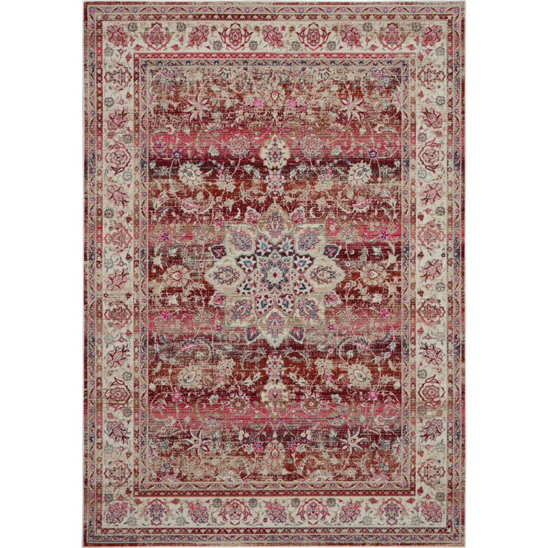 Oriental Indoor Rug, Rectangle 4' x 6'