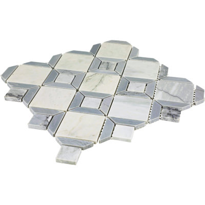 Daltile Sublimity Natural Stone Parquet Honed Mosaic (10 PC Per Carton) (8.00 SQFT Per Carton)