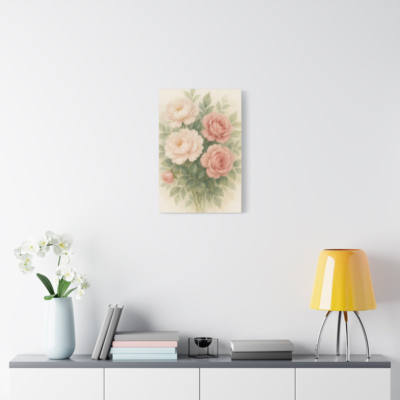 Aaroon Single Picture Frame Print on Canvas, 60.96 cm H x 40.64 cm W