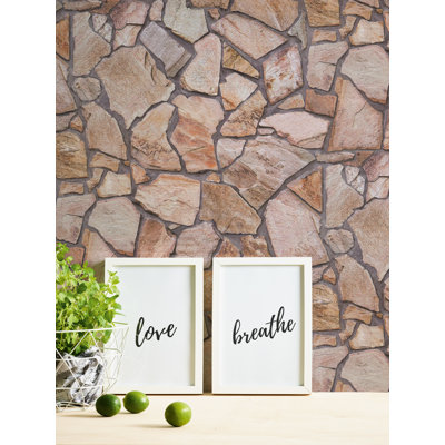 Rouleau de papier peint effet brique de la collection Bricks and More