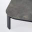 Table basse d'extérieur en aluminium 47,2 po avec plateau de table Spc