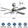 52'' Ceiling Fan with LED Lights
