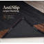 Tapis brun / gris en cuir / coton fait à la main Brundage-588428200