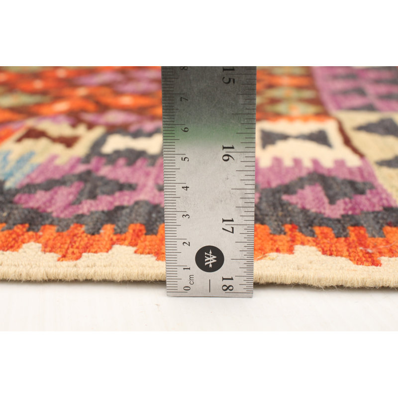 One-of-a-Kind 3'3" X 4'10" New Age Wool Area Rug in