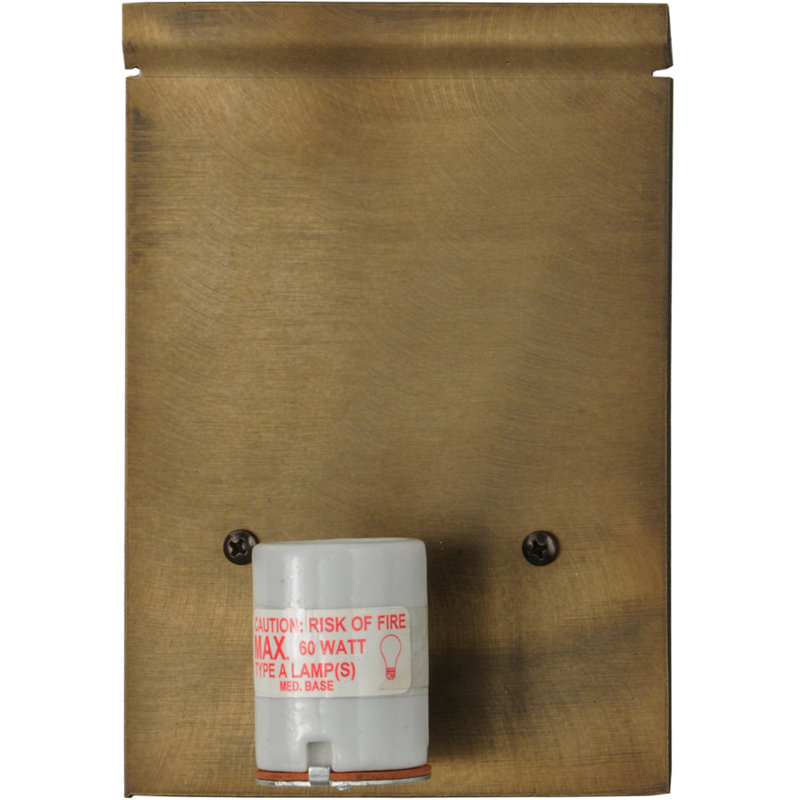 Rustic Lodge 1 - Light Flush Mounted Sconce