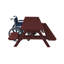 Picnic Table Patio Dining Set with-132686122