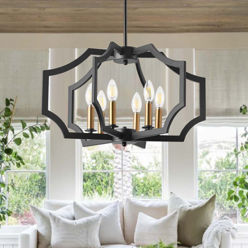 Hisa Lantern Geometric Chandelier