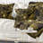 Abstract Metallic Fabric Pattern Lumbar Pillow