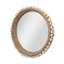 Crocheted w/ Wood Discs - Chobe Mirror