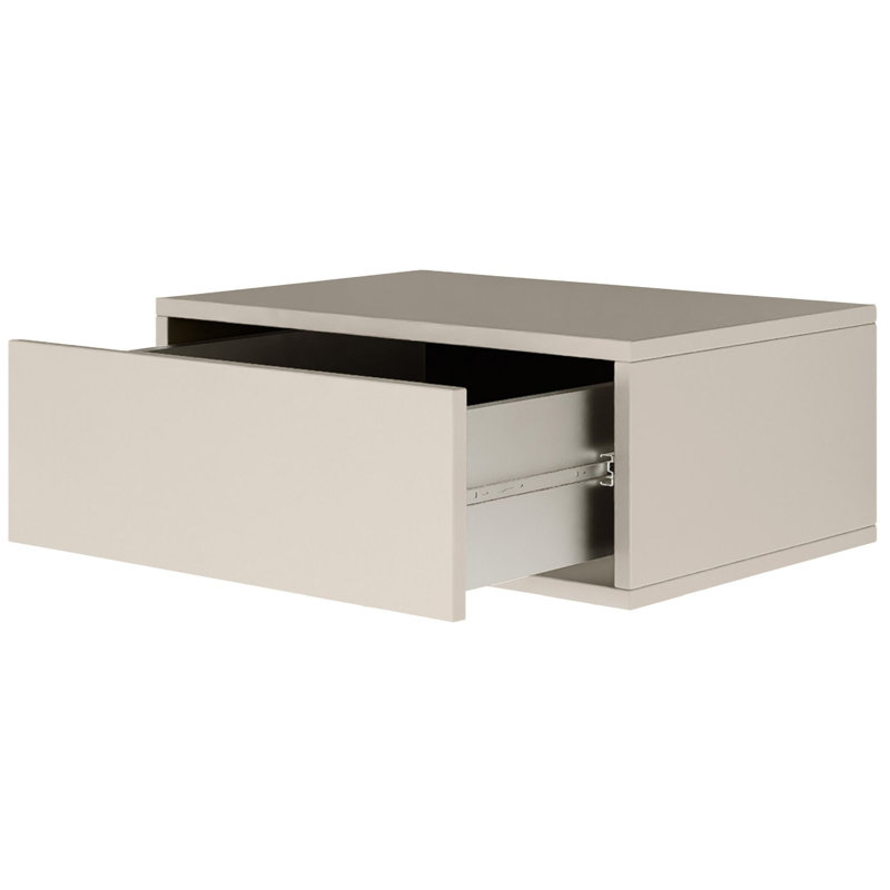 50cm W Manufactured Wood Bedside Table