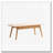 Coffee Table with Solid Wood Top