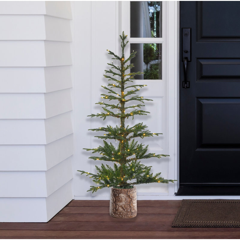 Sapin de Noël blanc 5 pi pré-éclairé