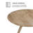 Dory 38" Round Solid Wood Coffee Table-16746517