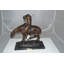 Statue «End of the Trail» par James Fraser en bronze - Taille: L 9 po x l 21 po x H 21 po.