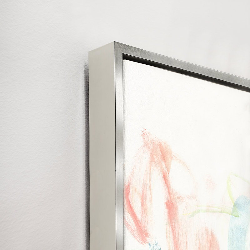 Waltz Of Flowers Print by Sara Brown, 41.5" H x 61.5" W , Glass Coat