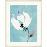 Lavender Floral 1 Framed Print