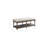 Martha Stewart Highland Tufted Accent Bench with Shelf