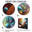 Rainbow Lightspace Spheres Pathway - Espace Paysages, art mural, salon-1725341592-1725341588