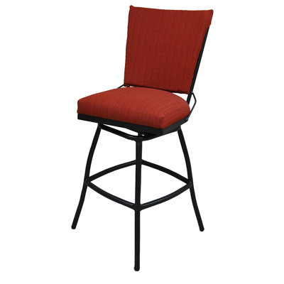 Tabouret de bar 35 "avec coussin Darin