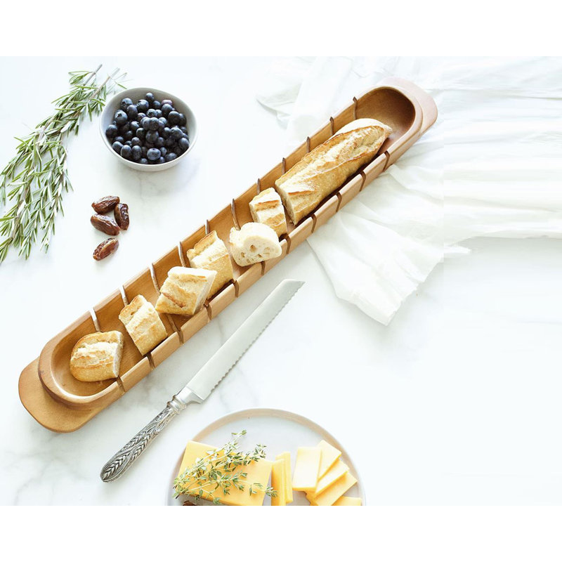 Harvest Acacia Solid Wood Bread Board