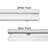 Dunmore 7-Panel Single Rail Panel Track Extendable 110"-153"W x 94"H, Panel width 23.5"-83973302