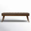Banc en cuir véritable italien Luca-264243373