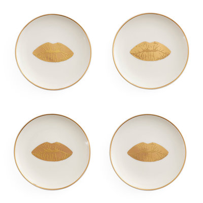 Jonathan Adler Lips Coaster Set
