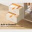 CD006 102cm Rolling Portable Wardrobe-125083541