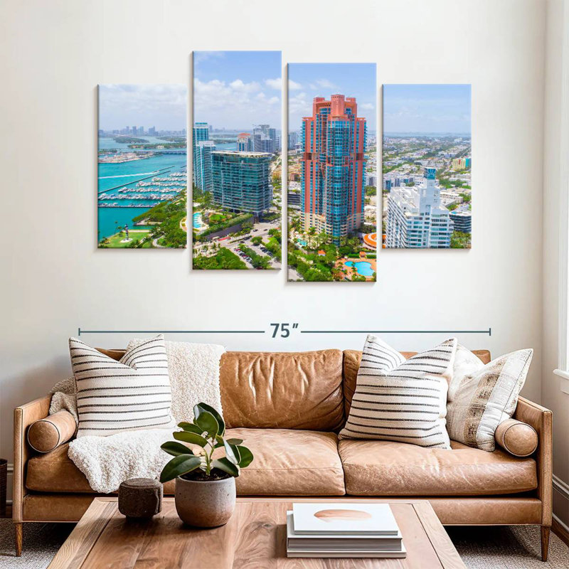Gratte-ciel de Sirci South Beach, H 42 po x l 68 po