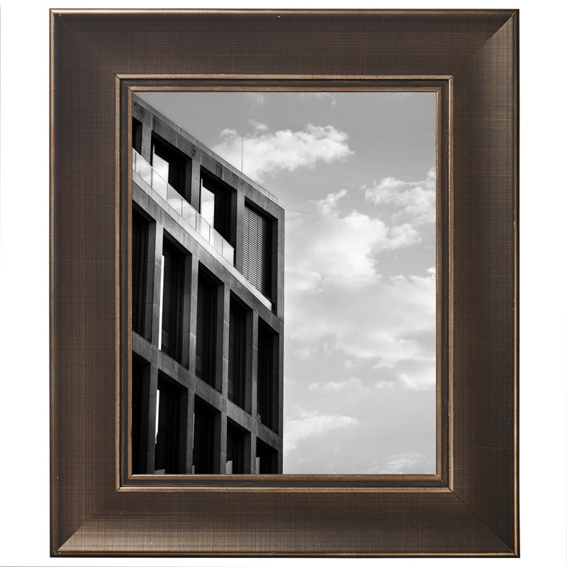 Cadre photo simple Leenora, Gris étain, 4 po x 6 po, Harwich