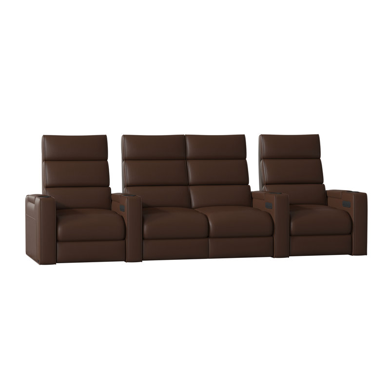 Rangée de cinéma maison Dream HR Series (rangée de 4), Cappucino classique