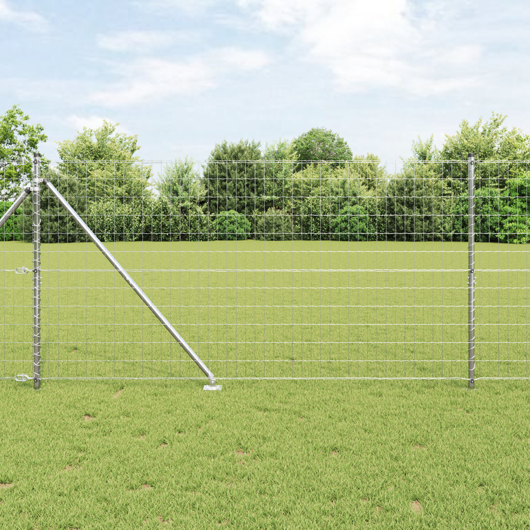 Galvanised Steel Border Fencing