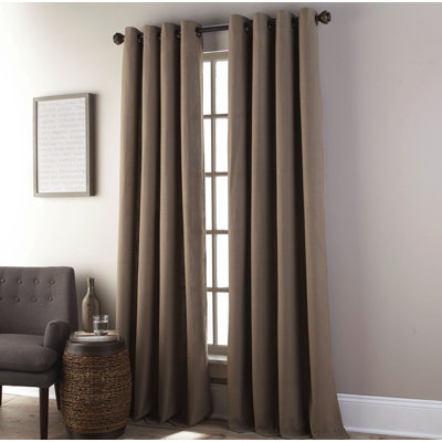 Imhoff Room Darkening Curtain Single Panel