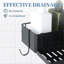 Serviteur de douche en acier inoxydable Maliqe