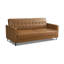Hasret 3 Seater Faux Leather Sofa Bed