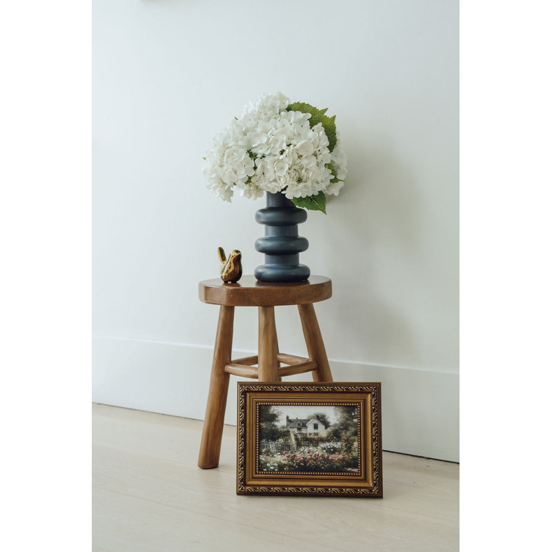 Cultivated Interiors Realtouch - arrangement d'hortensias, Blanc